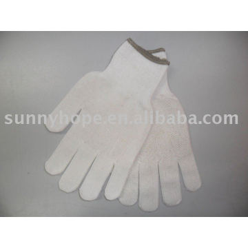 Knitted work safety gloves